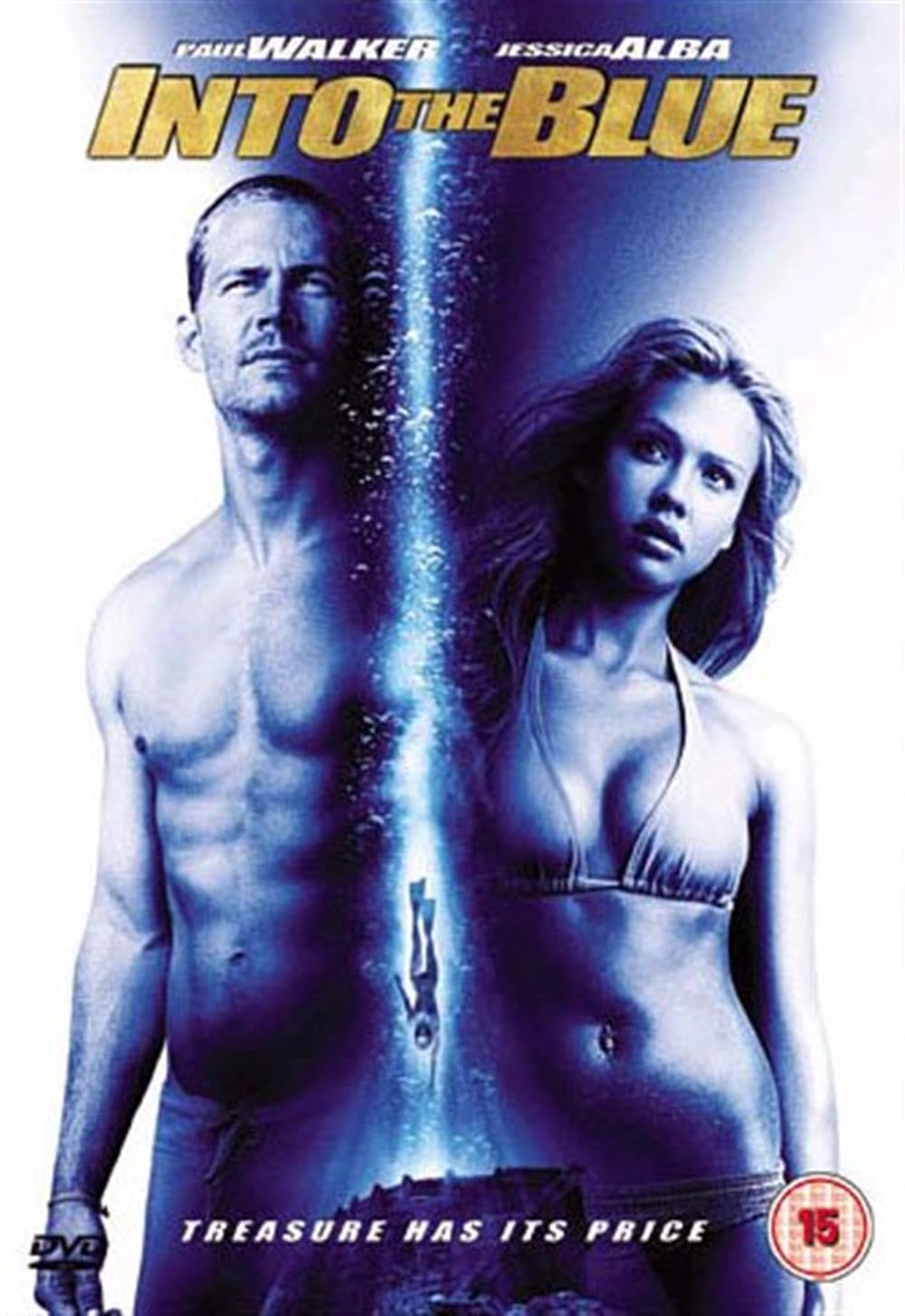 Into The Blue DVD Video Movie 2006 Paul Walker Jessica Alba Region 2 Film PAL UK