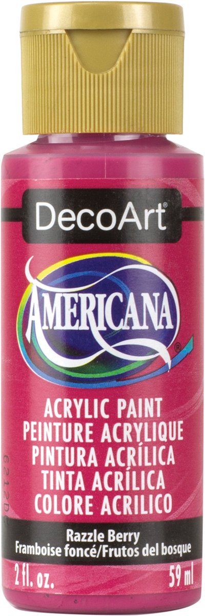 Amazon.com: DecoArt Acrylic Paint, Razzle Berry : Toys & Games