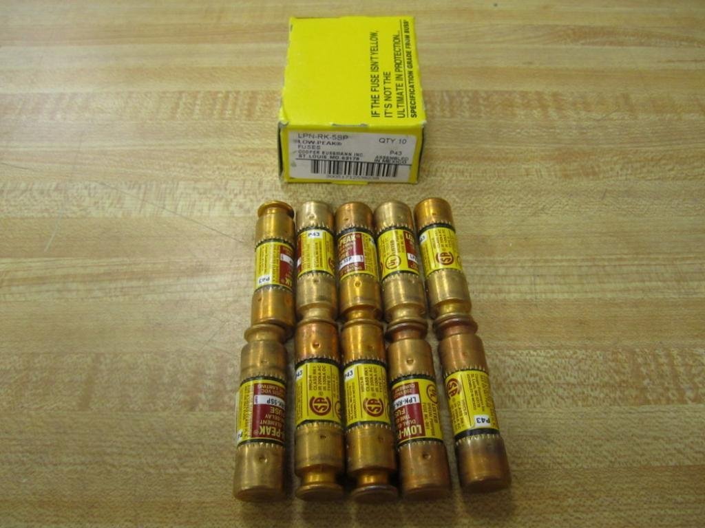 Bussmann LPN-RK-5SP Cooper LPNRK5SP Fuse (Pack of 10)