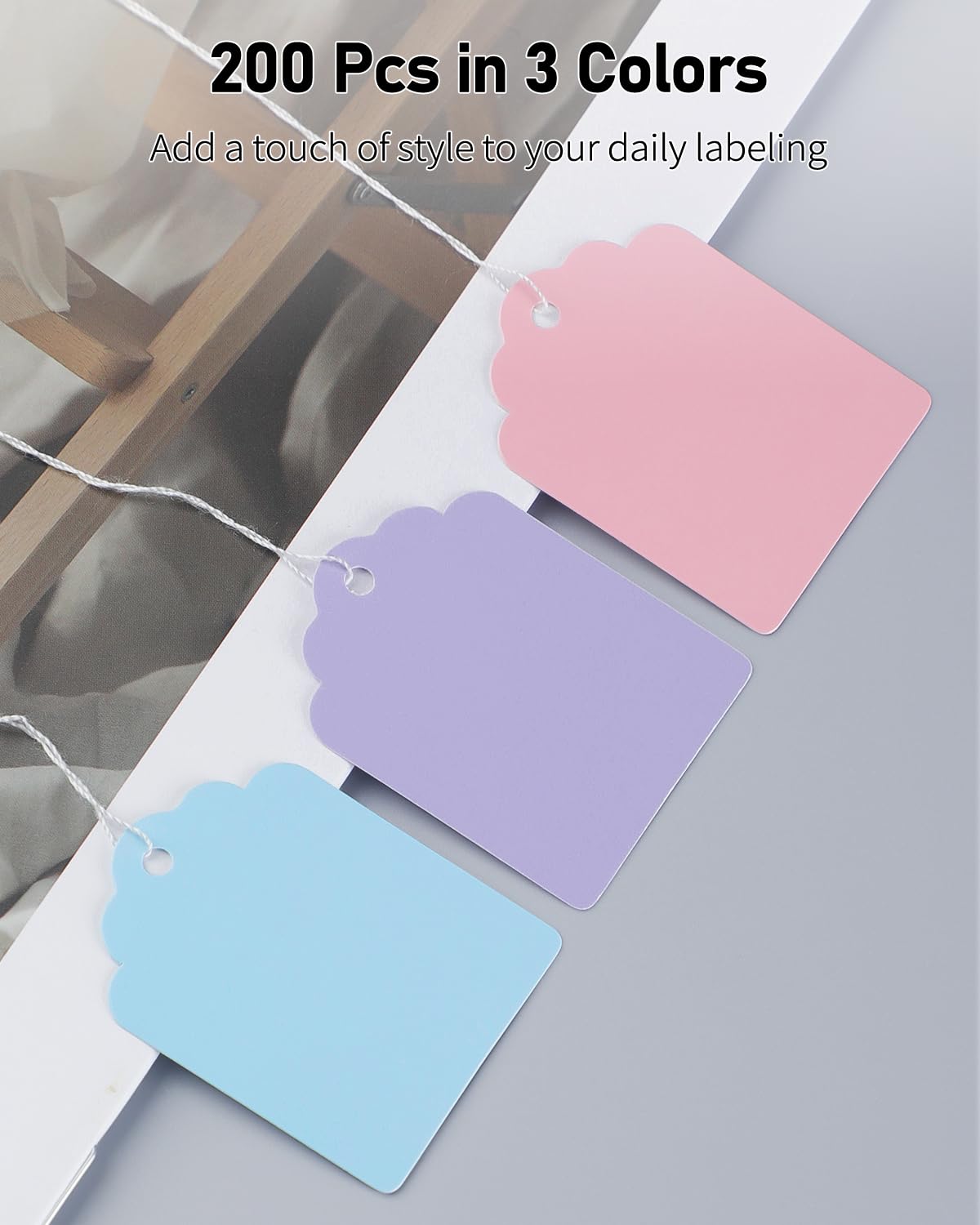 Etiquette Vetement étiquettes Marquage Ficelle 200 Étiquettes Prix Avec  Ficelles - Étiquettes De Marquage Inscriptibles Pour Vêtements, Bijoux,  Cadeaux étiquettes Prix Boutique étiquette Prix, image size:1200x1500