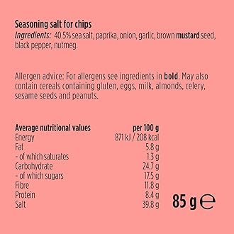 Just Spices Chips Seasoning, 85g I Cheer up your chips for a taste of bliss