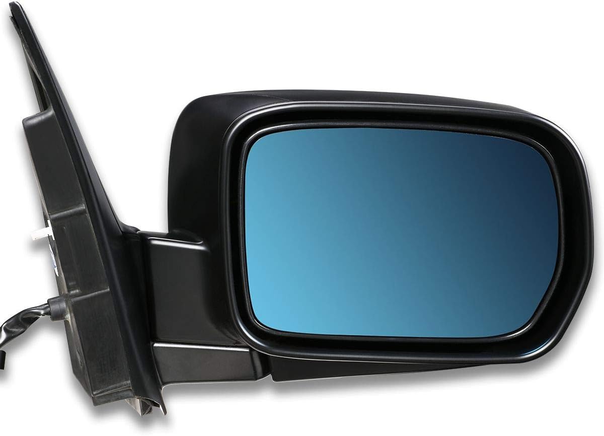 DNA Motoring OEM-MR-AC1321103 Factory Style Powered Adjustment Mirror Heated Glass Right Side Door Mirror Compatible with 02-06 MDX