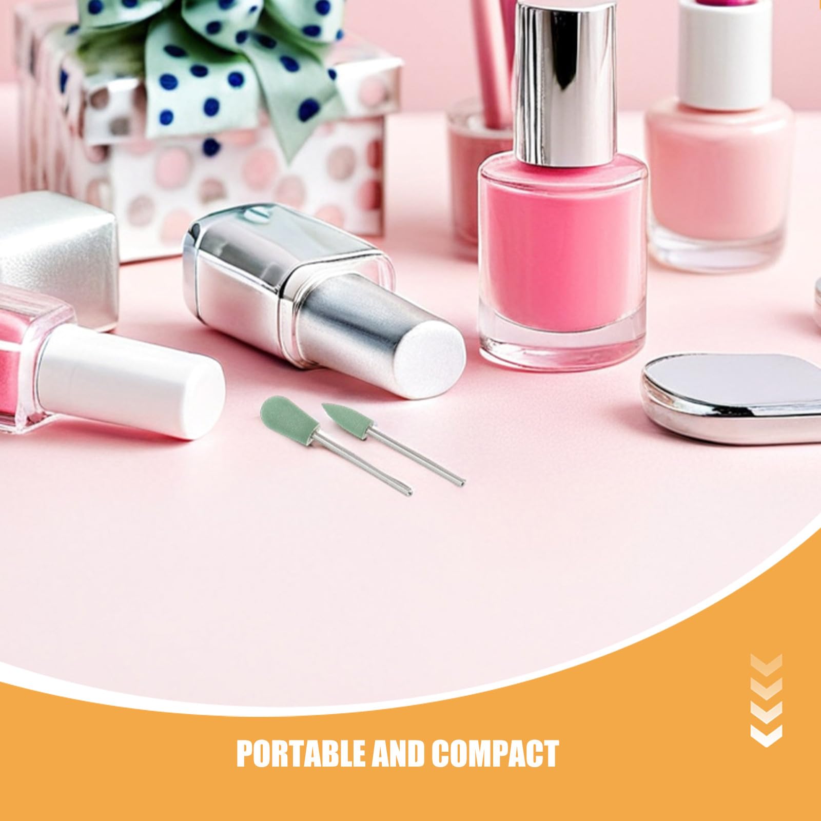 2 zestawy frezów do paznokci 3/32 cala: 2,35 mm Elektryczne frezy do paznokci - pielęgnacja i skórek w salonie pedicure i manicure