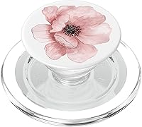 Vista 8 de Flor de peonía rosa – PopSockets agarre y soporte para teléfonos y tabletas