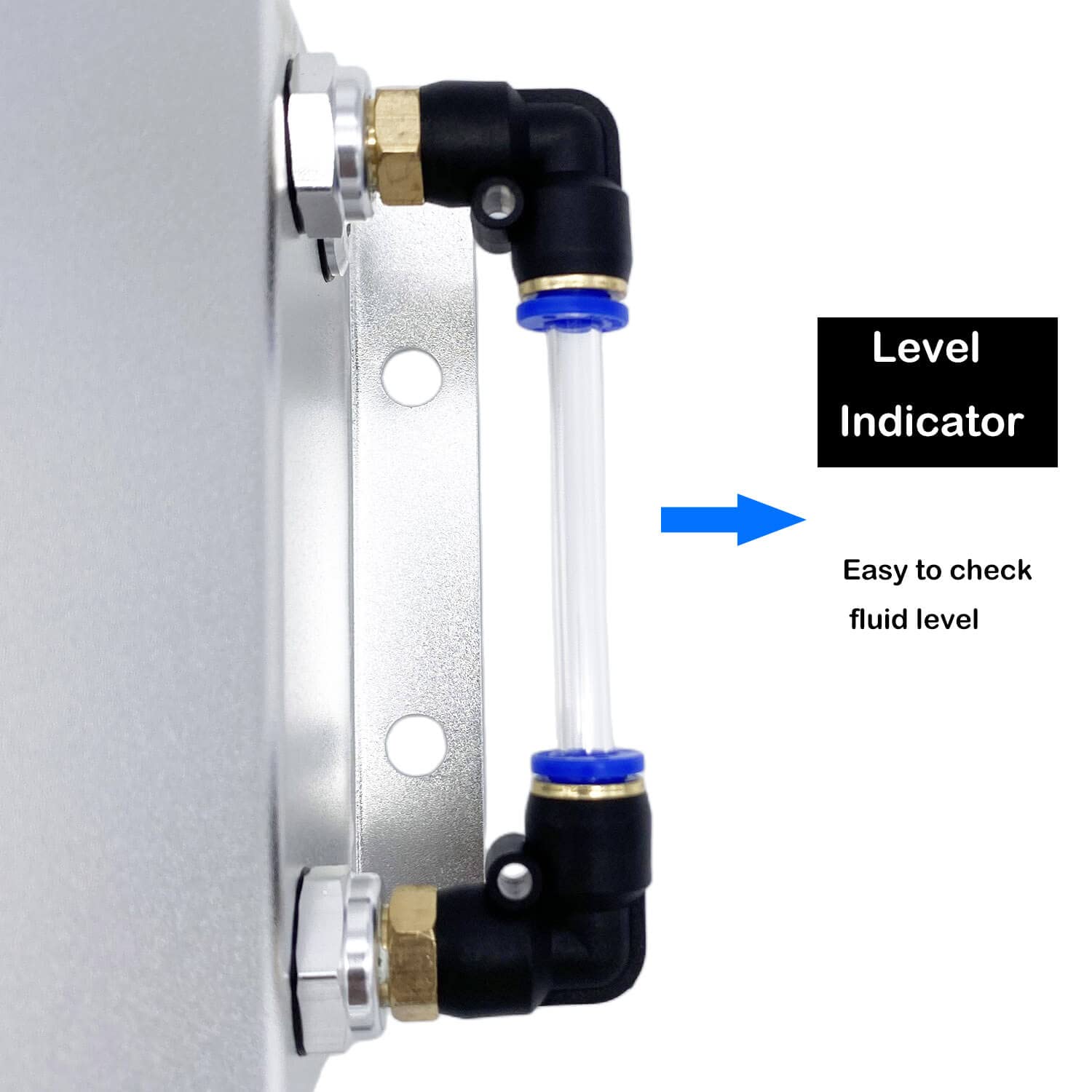 Snapklik.com : 1L Universal Aluminum Radiator Coolant Overflow ...