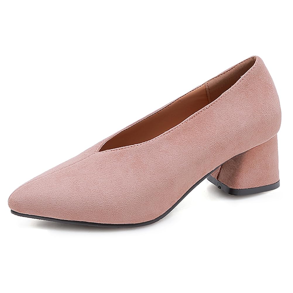 Chaussures backless loafer rose taille 41 faciles à enfiler et stables - 7