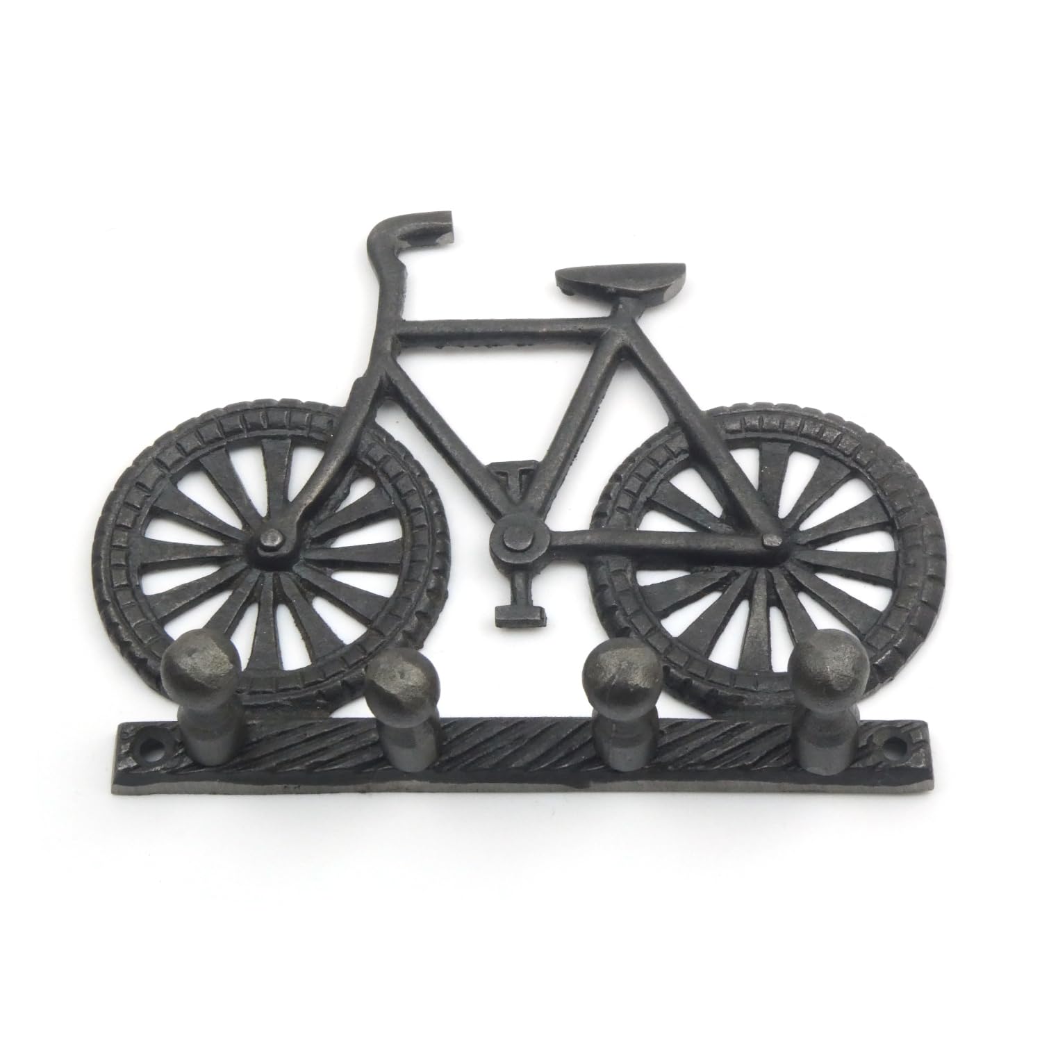 OakcraftsAntique Cast Iron Vintage Style Bicycle Key Hook165mm X 130mm from B&Q