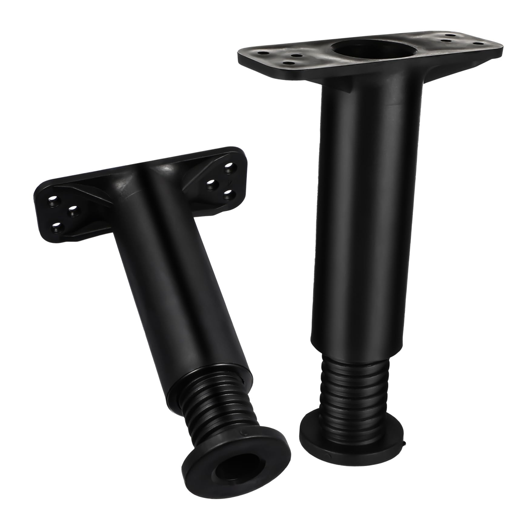 Soporte telescópico ajustable de cama 13-22cm patas acero elevables 1
