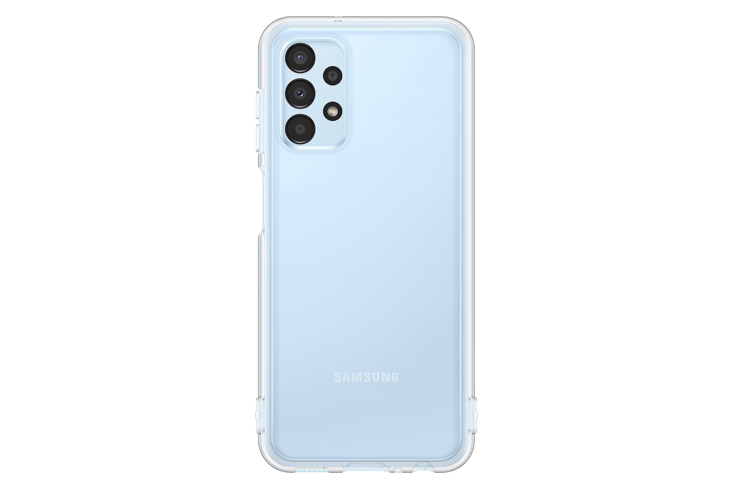 Samsung Galaxy A13 Soft Clear Cover Transparent - EF-QA135TTEGEU
