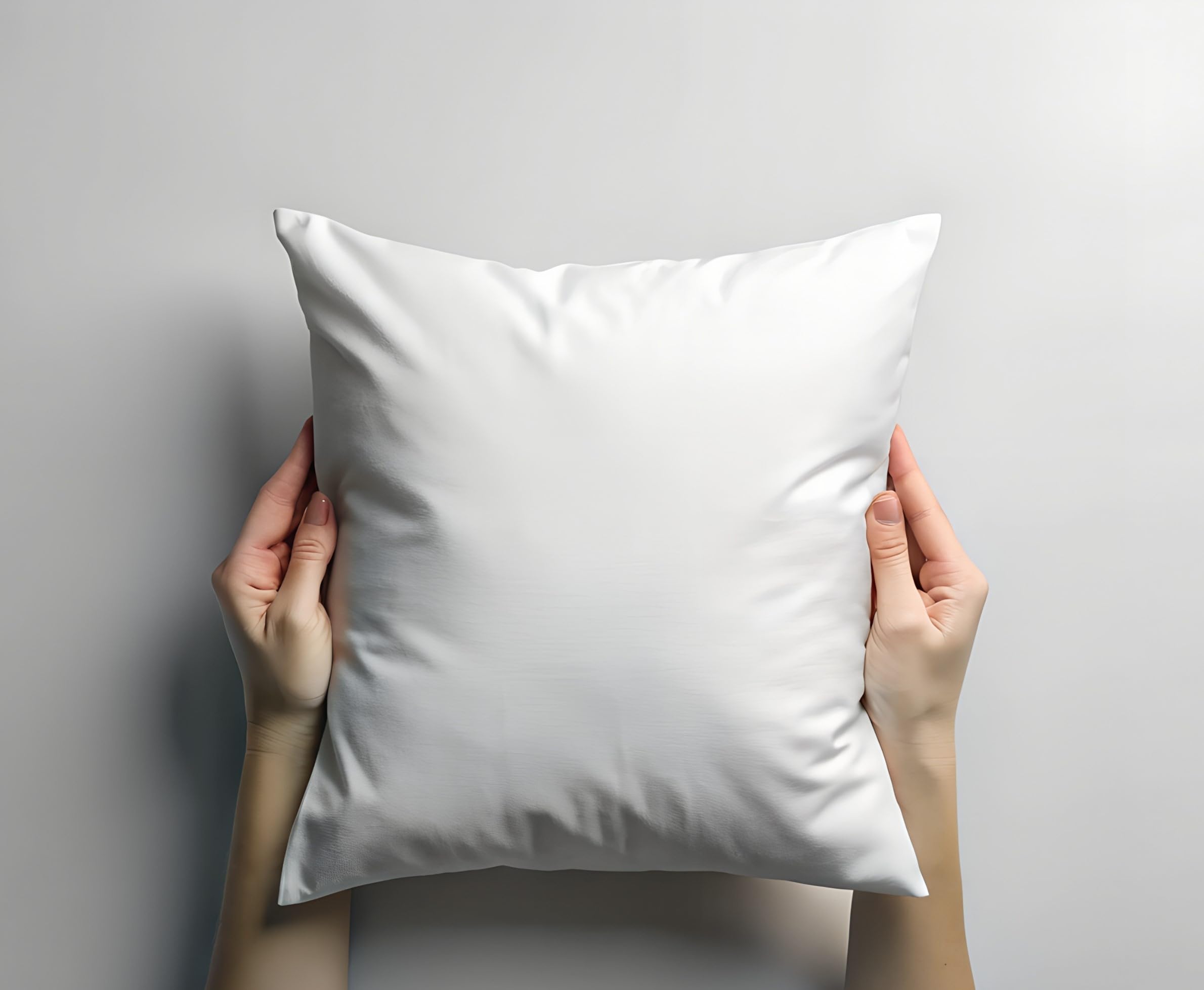 Extra Plump Hollowfibre Cushion Pads – Super Soft Polyester Pillow Inners & Premium Scatter Cushion Fillers for Sofa, Bed, Chair, or Lounge (1, 18 x 18''(45x45cm))