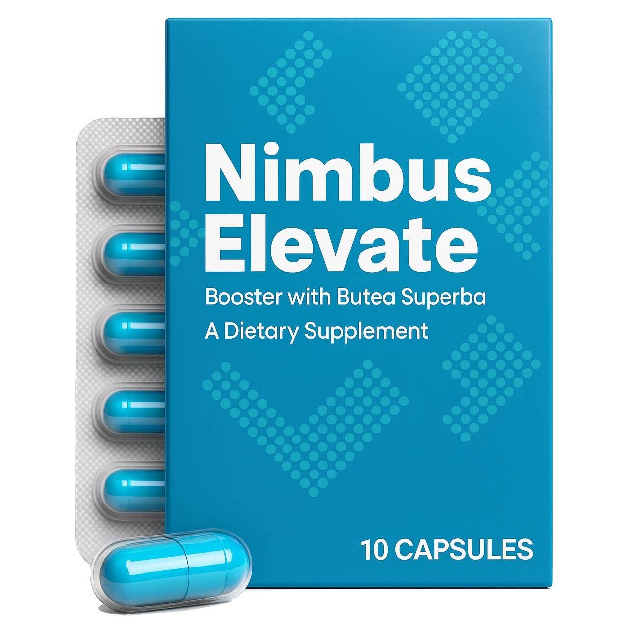 Men’s Vitality Supplement with Butea Superba – Helps Boost Energy, Strength, and Endurance – 10-Pack