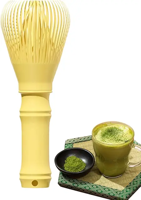 Matcha Tea Whisk - Herbruikbare Groene Theepoeder Mixer Borstel voor Traditionele Smaak