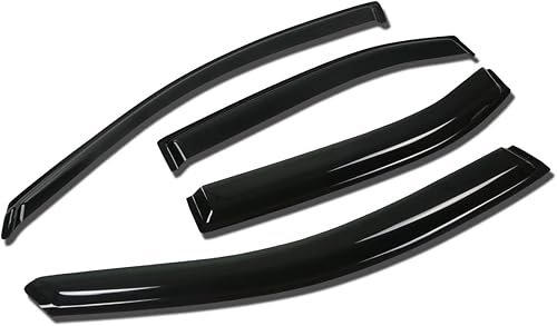 Vista 53 de Auto Dynasty 4 viseras adhesivas para ventana compatibles con Ford Taurus 2010, 2011, 2102, 2013, 2014, 2015, 2016, Ford Taurus 2010-2016