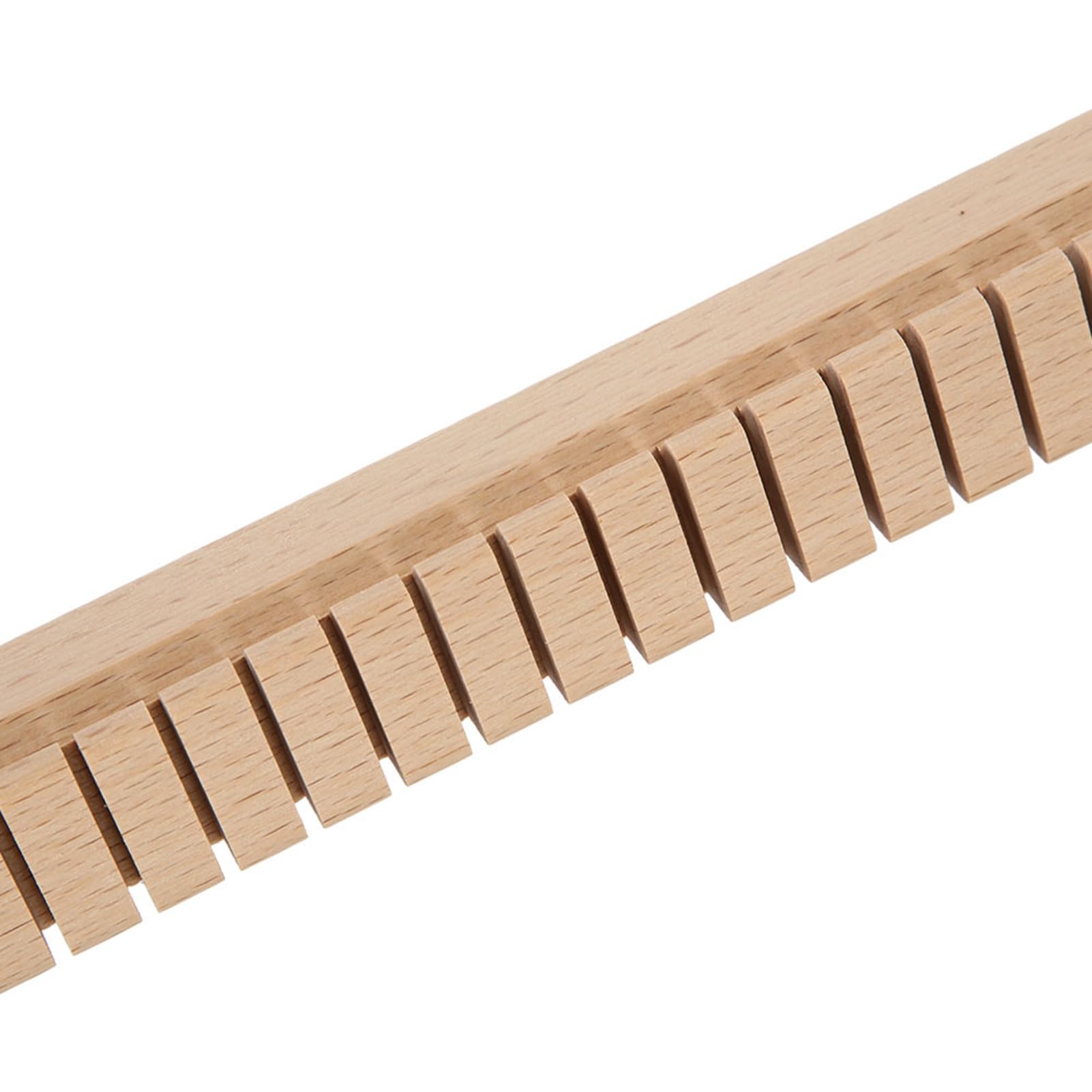 Machine à tricoter en bois, Machine à tisser à la main en bois de bricolage avec support réglable Outil de tricotage de laine pour enfants Artisanat d'art