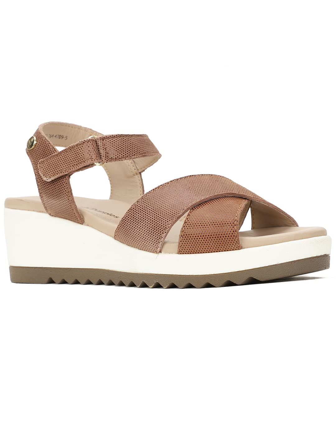 Hush Puppies Womens Scarlet Brown Leather Fashion Sandals-6 UK (39 EU) (7644909) (B08GJGY828) Amazon Price History, Amazon Price Tracker