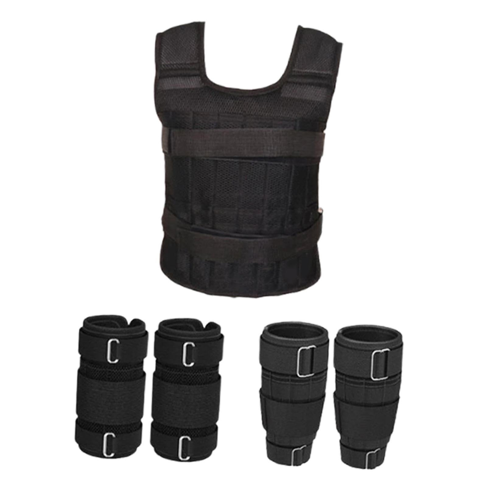 Enakshi (LABEL) Creations Weight Vest Muscle Building for Men and Women Strength Training Workout Gear Load Capacity 20 kg-image-28