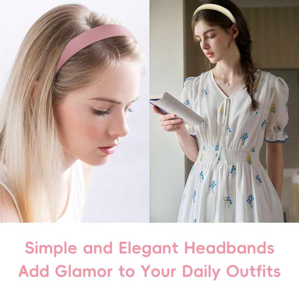ZIBUYU® 7 Pcs Hairband For Women Stylish Headband For Girls Kids Baby Cute 2