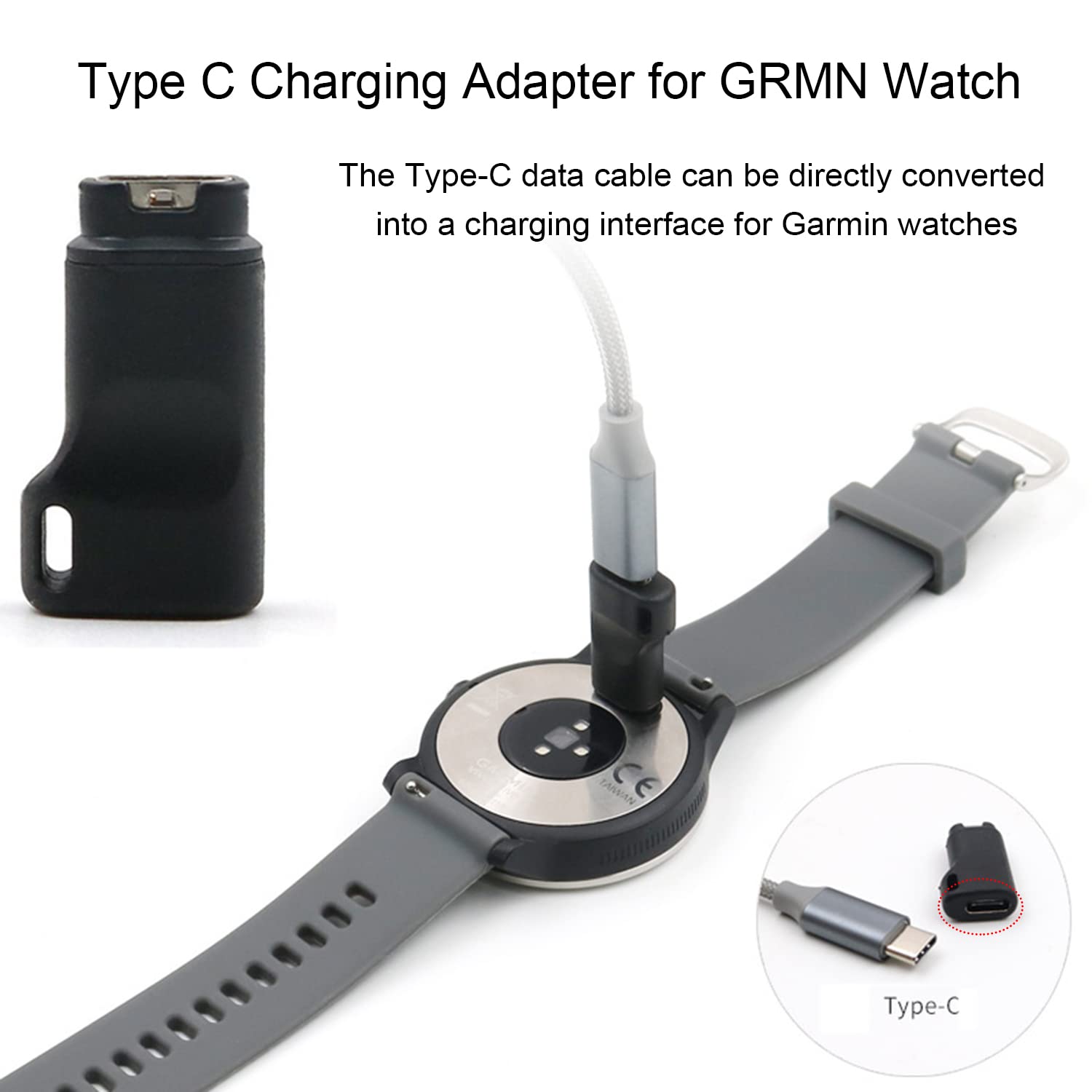 Cavo USB Caseroxx, Cavo Dati Per Garmin Edge 500, Cavo USB Come Cavo Di