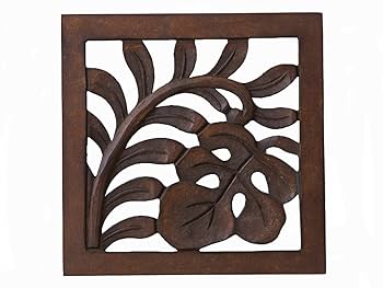 アジアン壁掛けパネル アジアン バリ 壁飾り 壁掛け ウッドパネル 壁 バリ雑貨