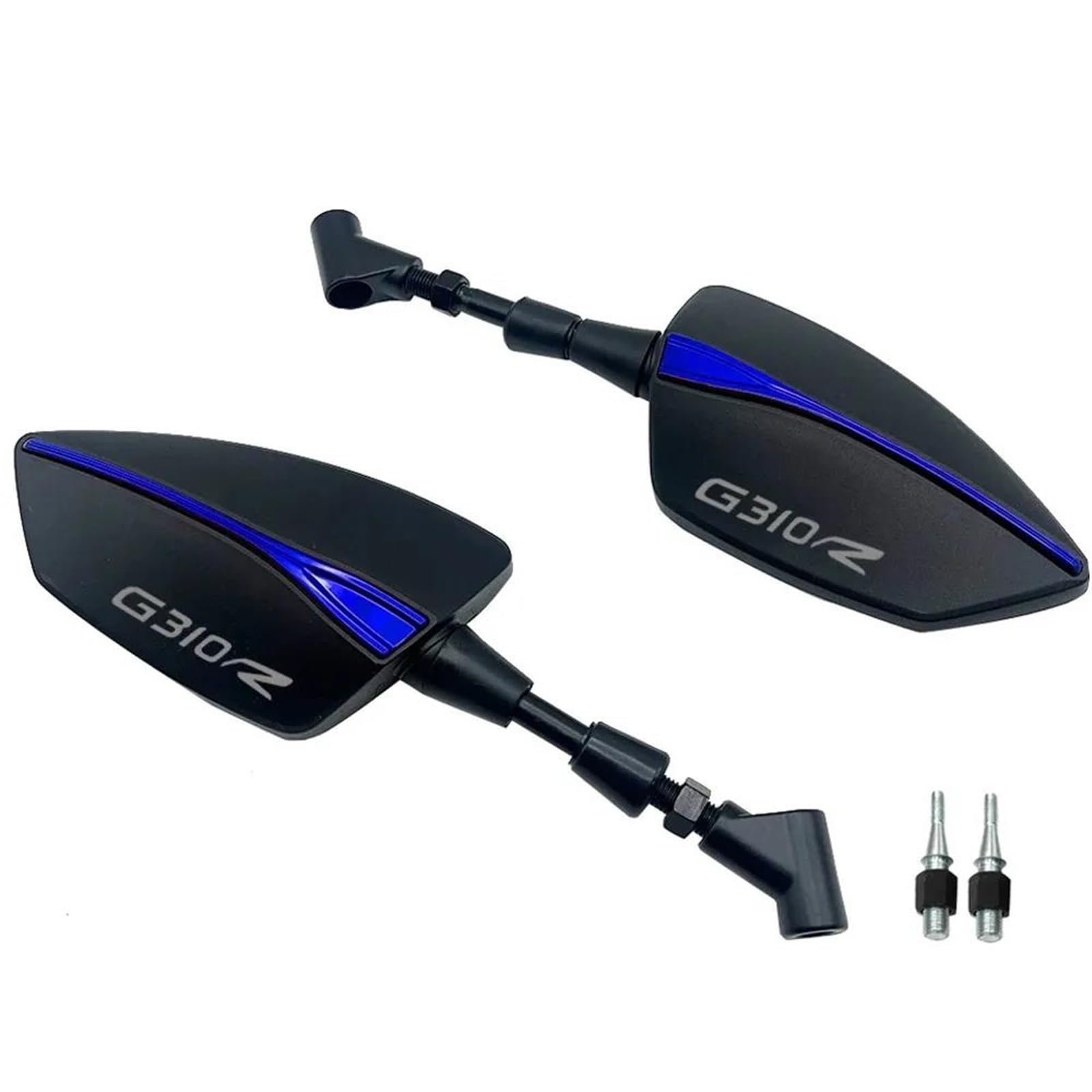 Espejo retrovisor ajustable de motocicleta G310GS con visión angular ampliada 7
