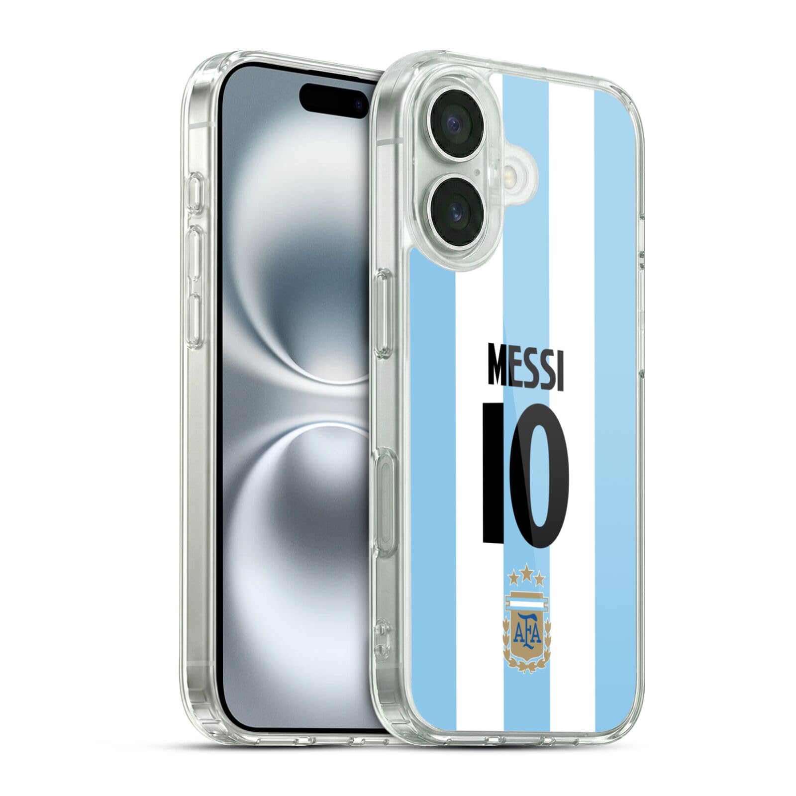 Head Case Designs Officially Licensed Argentina National Football Team Lionel Messi 2024/25 Player Home Kit 1st Group Soft Gel Case Compatible with