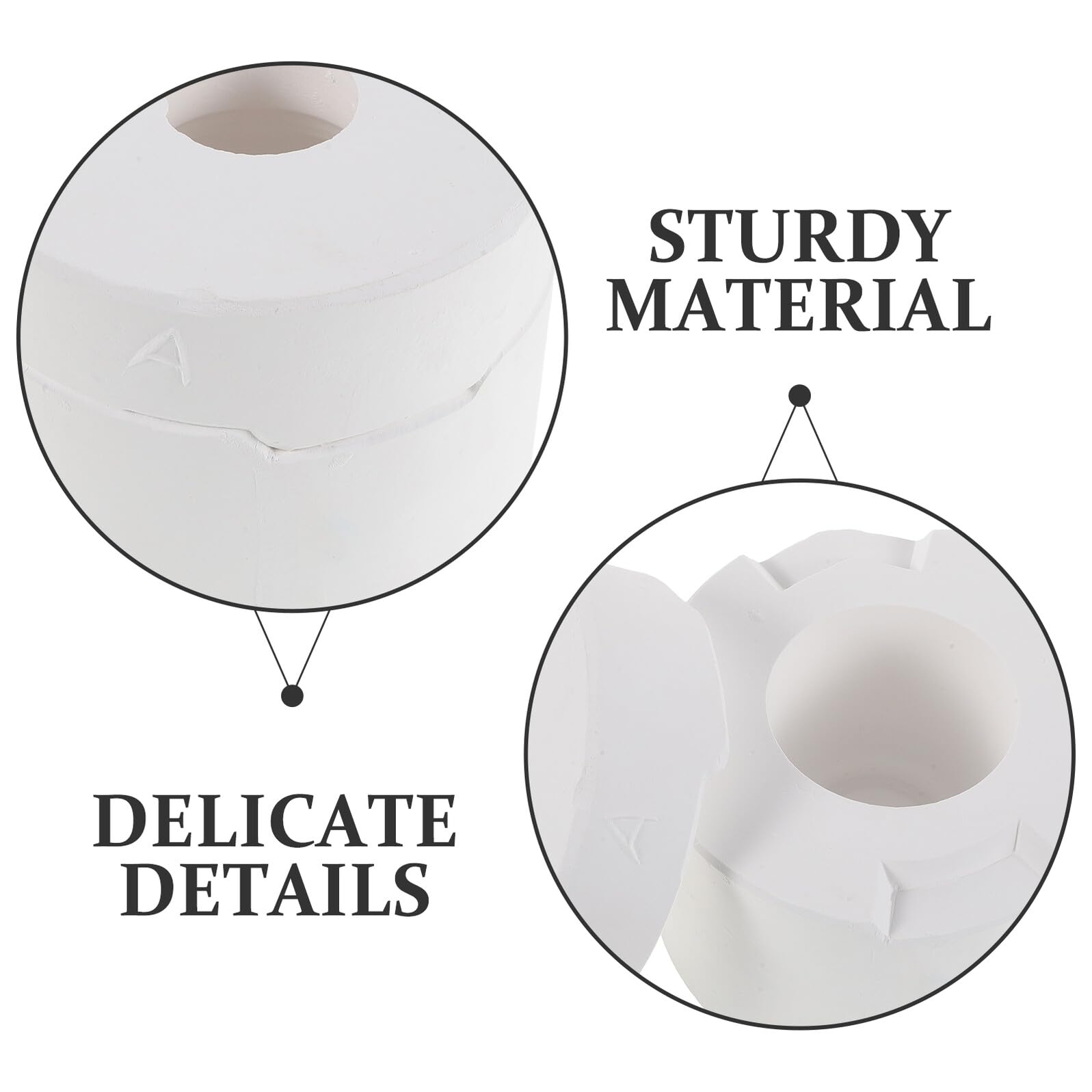 Forma Gipsowa Do Ceramicznego Kubka Herbaty Łatwa Użyciu Szybkie Odlewanie Do Tworzenia Tradycyjnych Filiżanek Kung Fu Idealna dla Początkujących Ceramików i Rękodzielników