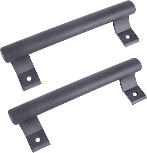 Manija deslizante de aluminio de 2 piezas de 8 pulgadas, mango de metal moderno para vidrio de balcón, baño deslizante, armarios y puertas de almacén