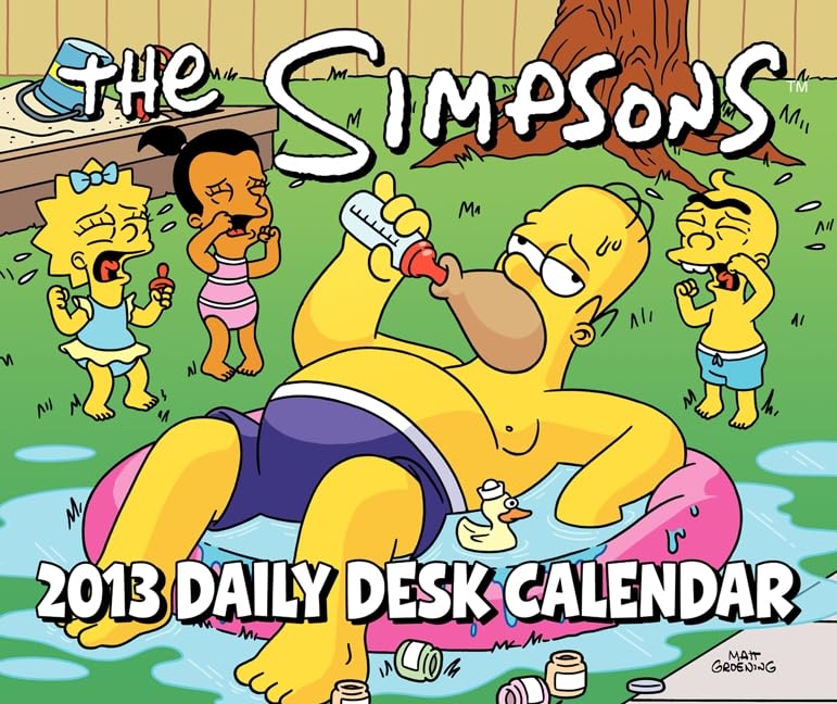 The Simpsons 2013 Daily Desk Calendar