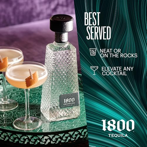 1800 Cristalino 100% Agave Tequila aus Mexico mit 38% vol. (1 x 0,7l)