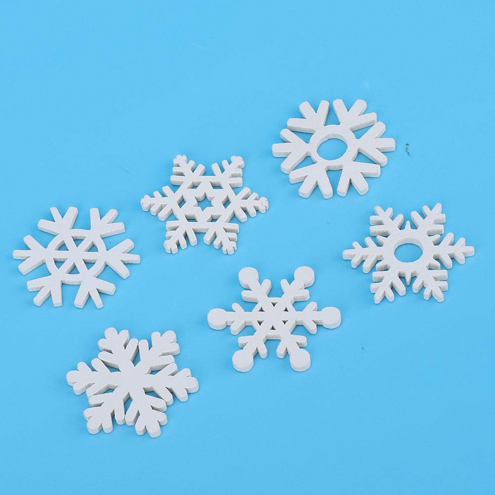 DIY - Sneeuwvlokken hout - set 3 - Atelier Dit is Erik