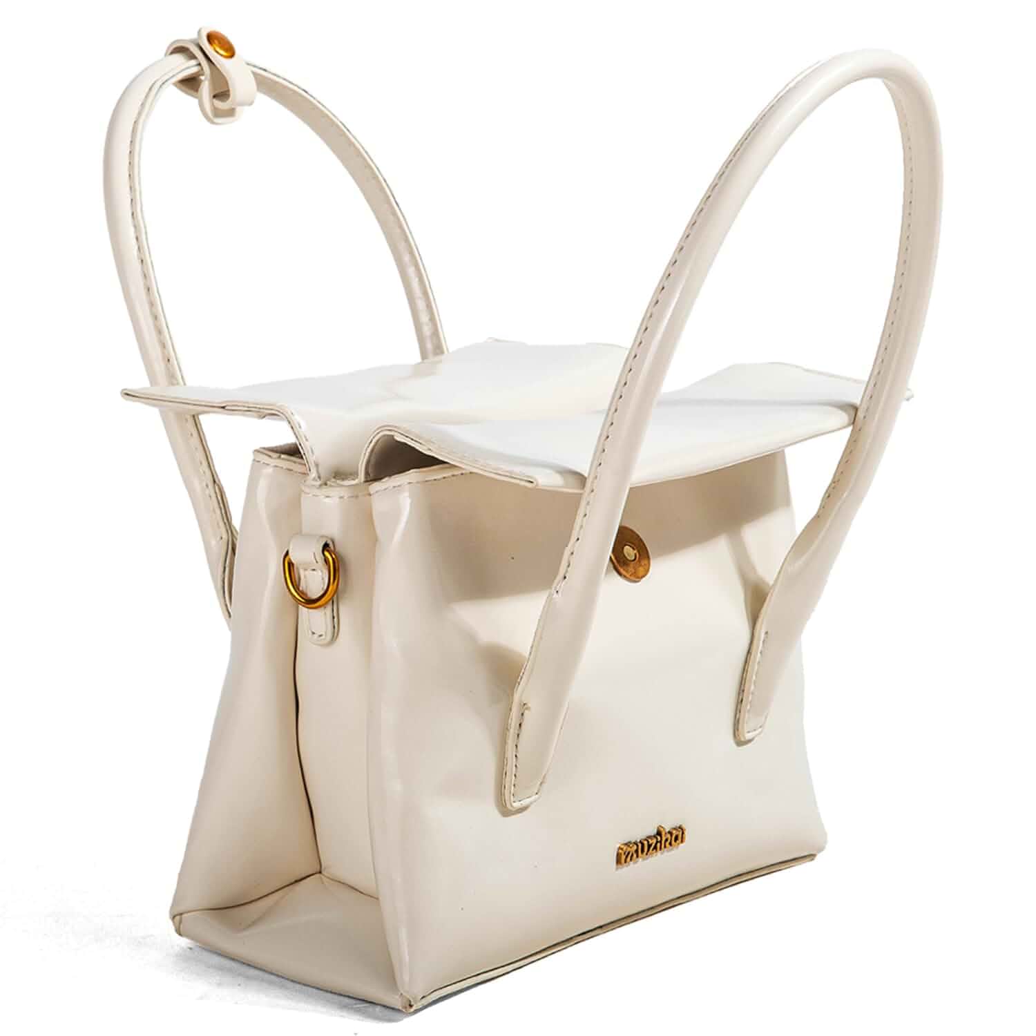 Women Vertical Shoulder Bag Tall Tote Purse Structured Crossbody Handbag Stylish Top Handle Satchel Side Bag MZ1012