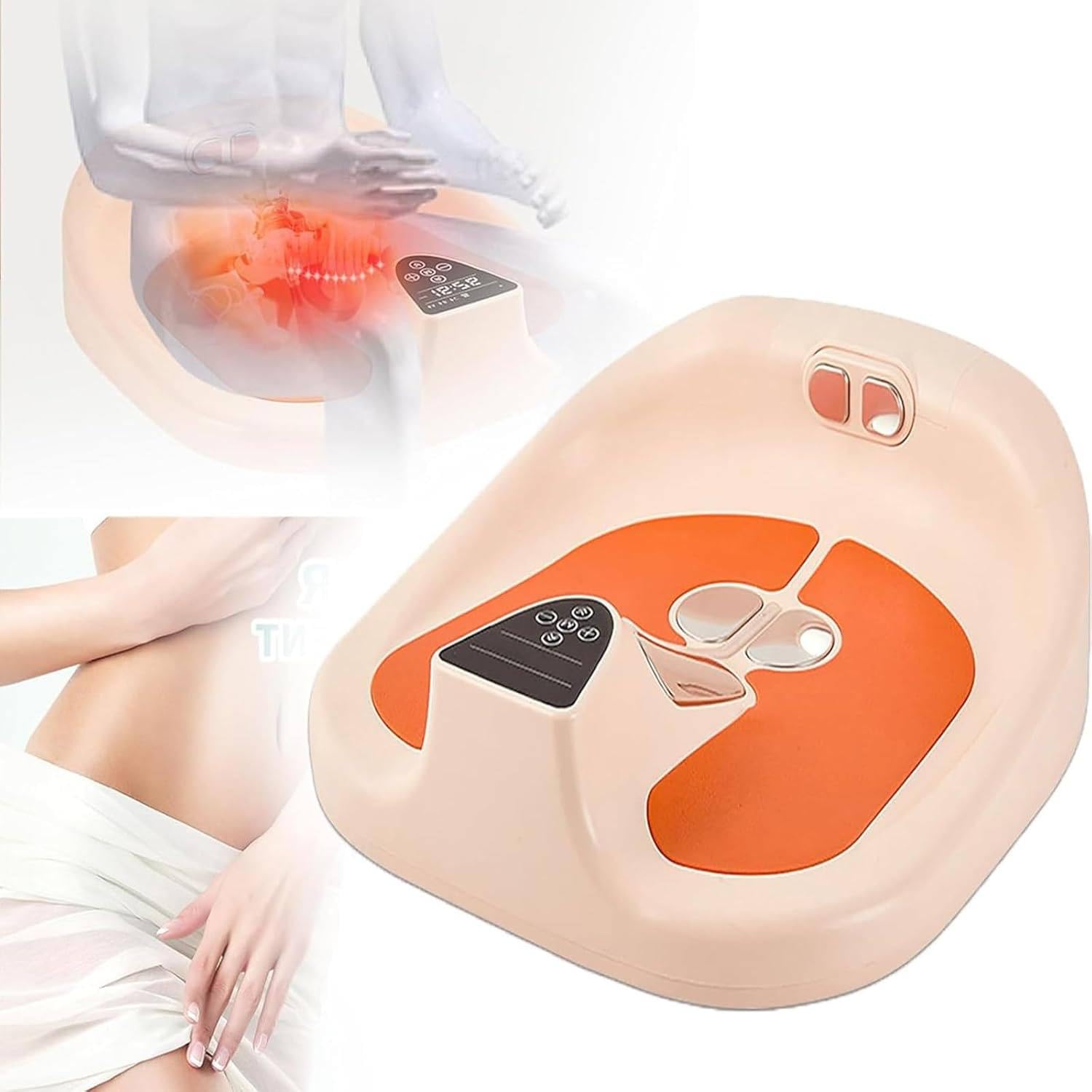 Sedia per Pavimento Pelvico Ems, Attrezzo per Esercizi Kegel Toner Sit-on-Top, Per Rassodare E Rafforzare L'allenamento Del Controllo Dei Muscoli Del Pavimento Pelvico per Donne E Uomini, 38 a 44 ℃