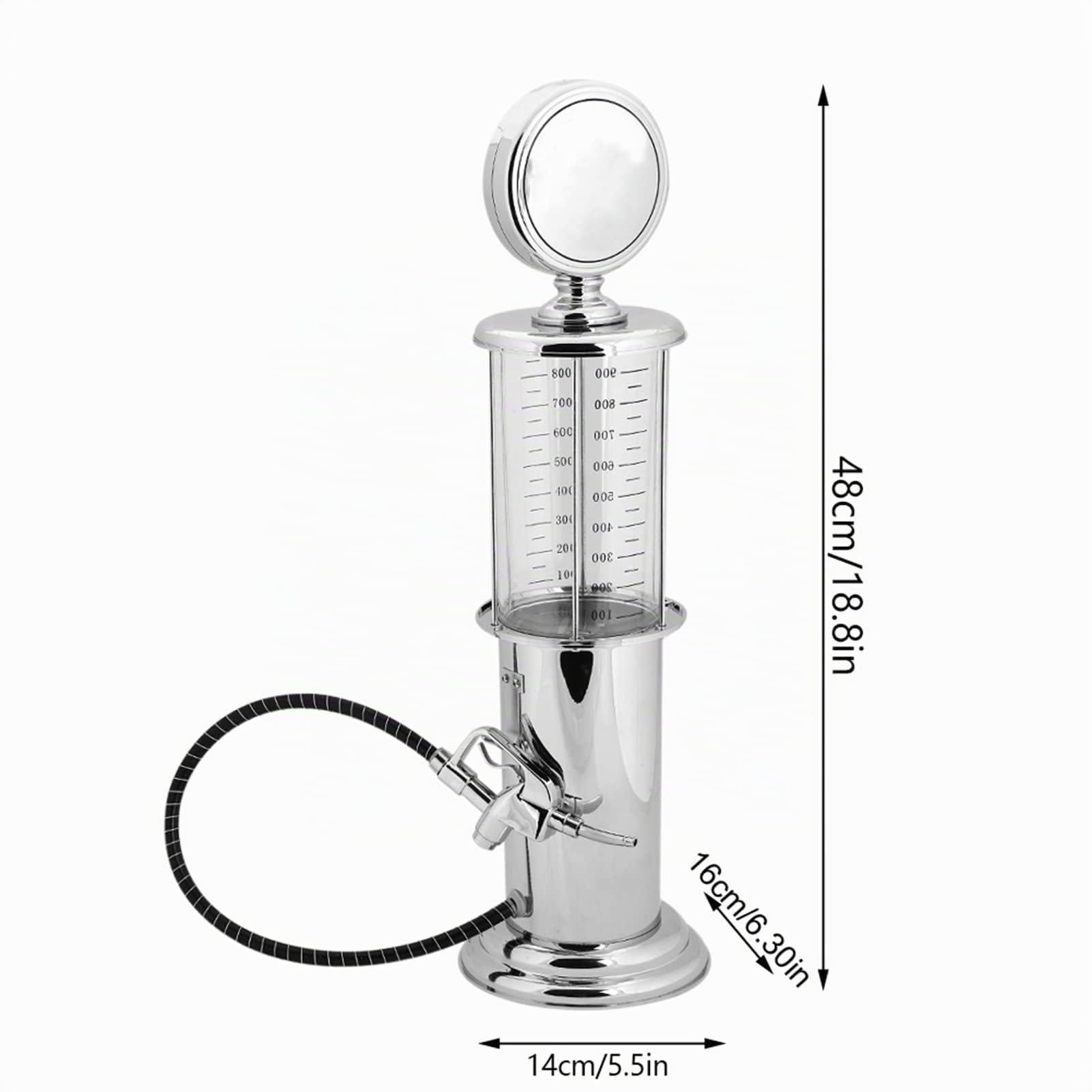 Distributore di Birra, Distributore di Bevande 1000cc Pompa Benzina, Colonna di Birra, Colonna di Distribuzione, Iniettore di Carburante con Tubo Di Irrigazione, Pistola
