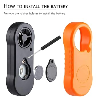 Digital Anemometer,Handheld Wind Speed Meter,Air Flow Velocity Meter for Measuring Wind Speed/Temperature with Backlight LCD,for Shooting, HVAC, Drone Flying,Windsurfing, Sailing, Surfing, Fishing