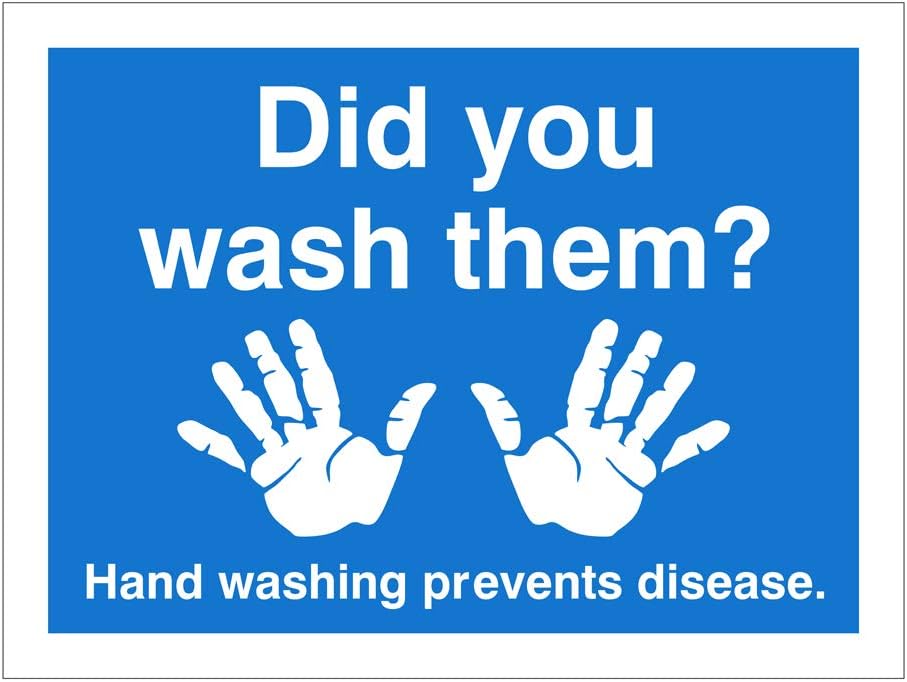 Did you wash them? Hand washing prevents disease. Stop the spread of ...