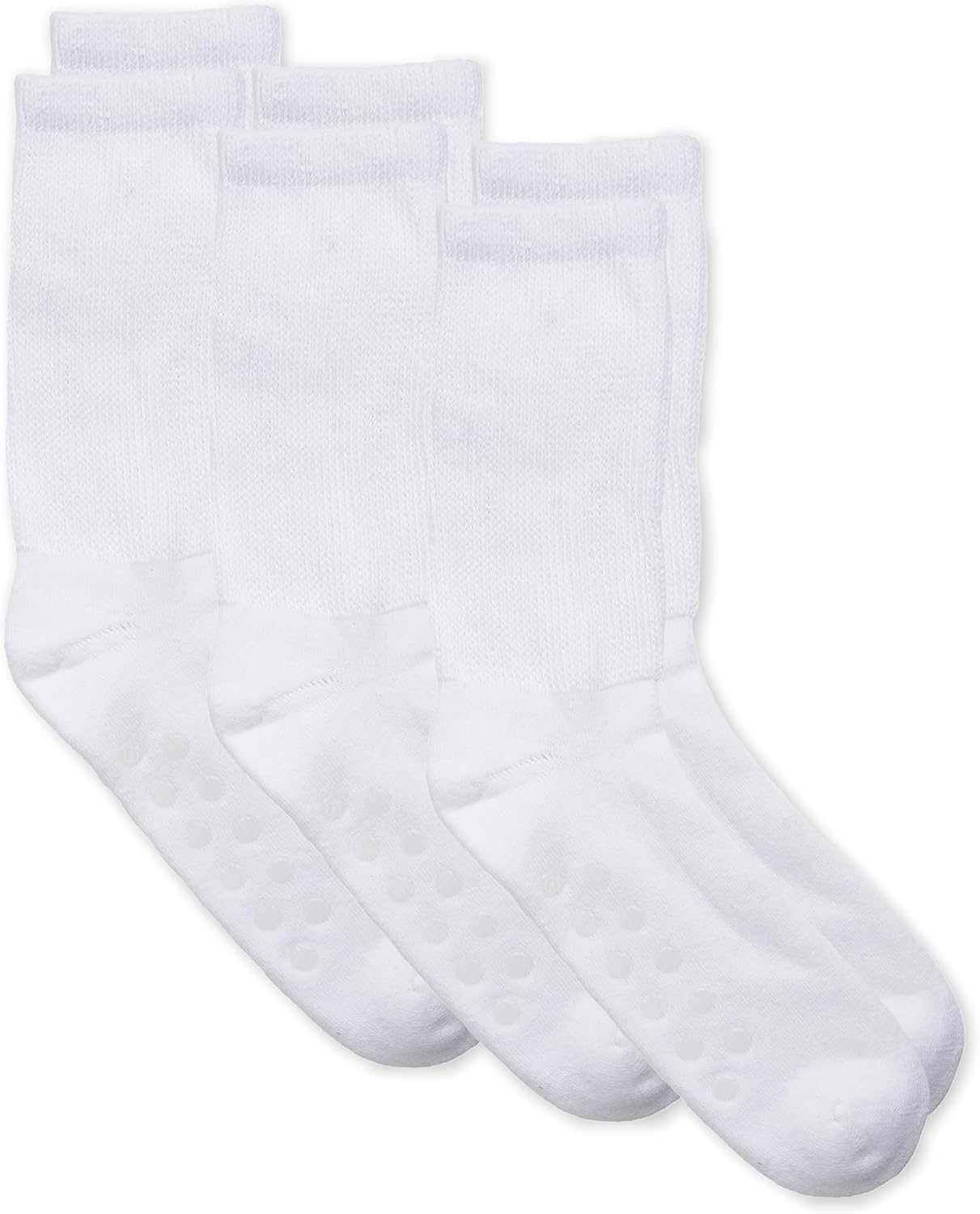Gertex Adaptive Cotton Socks for Men, Shoe Size 6-12 | Easy On & Off, Non-Binding, Seamless Toe, Cushioned Sole