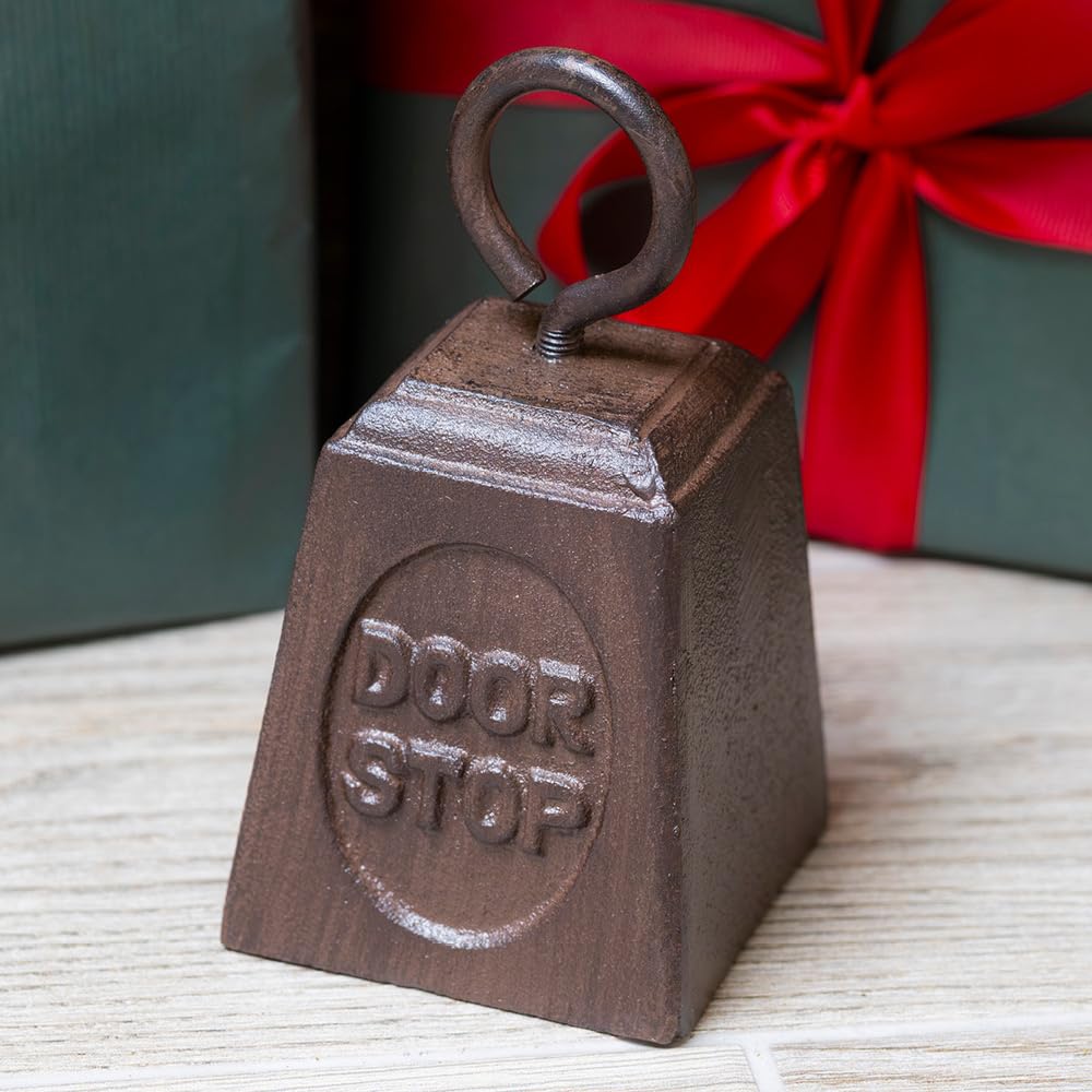 Yougarden Mixed Cast Iron Door Stop, Heavy, Antique Rust Finish, Home And Garden Décor