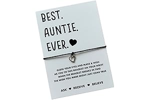 Best Auntie Ever Auntie Bracelet: A Cherished Gift for Your Special Aunt