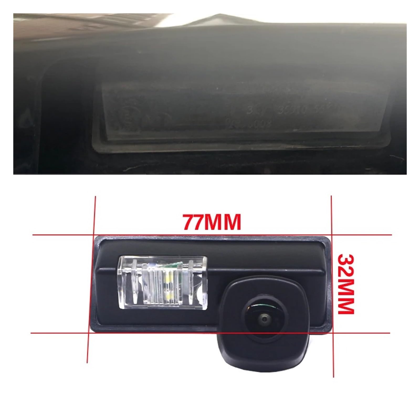 Kamera cofania CCD HD noktowizor kamera cofania parkowania kamera cofania zamiennik dla Suzuki do Maruti do Dzire dla Swift dla Dzire 2012~2018 2019 2021 kamera cofania (kamera z