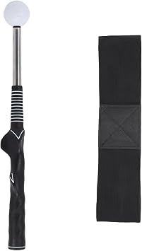 TOMSHOO 2 Pack Golf Grip Trainer and Wrist Hinge Trainer Set, Golf Swing Training Aid with Real Time Feedback, Ergonomic Non Slip Design for Indoor and Outdoor Practice