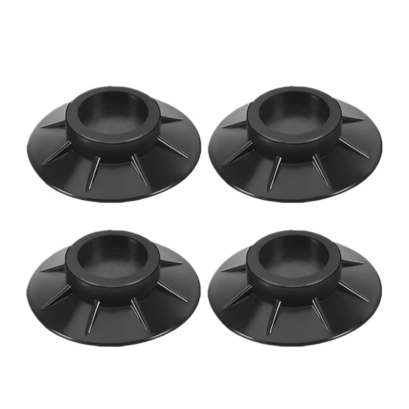 Pies de Goma Altura Ajustable for Lavadora | Amortigua y protege los pies de la máquina, reduciendo los daños por fricción en el suelo.(12pcs)