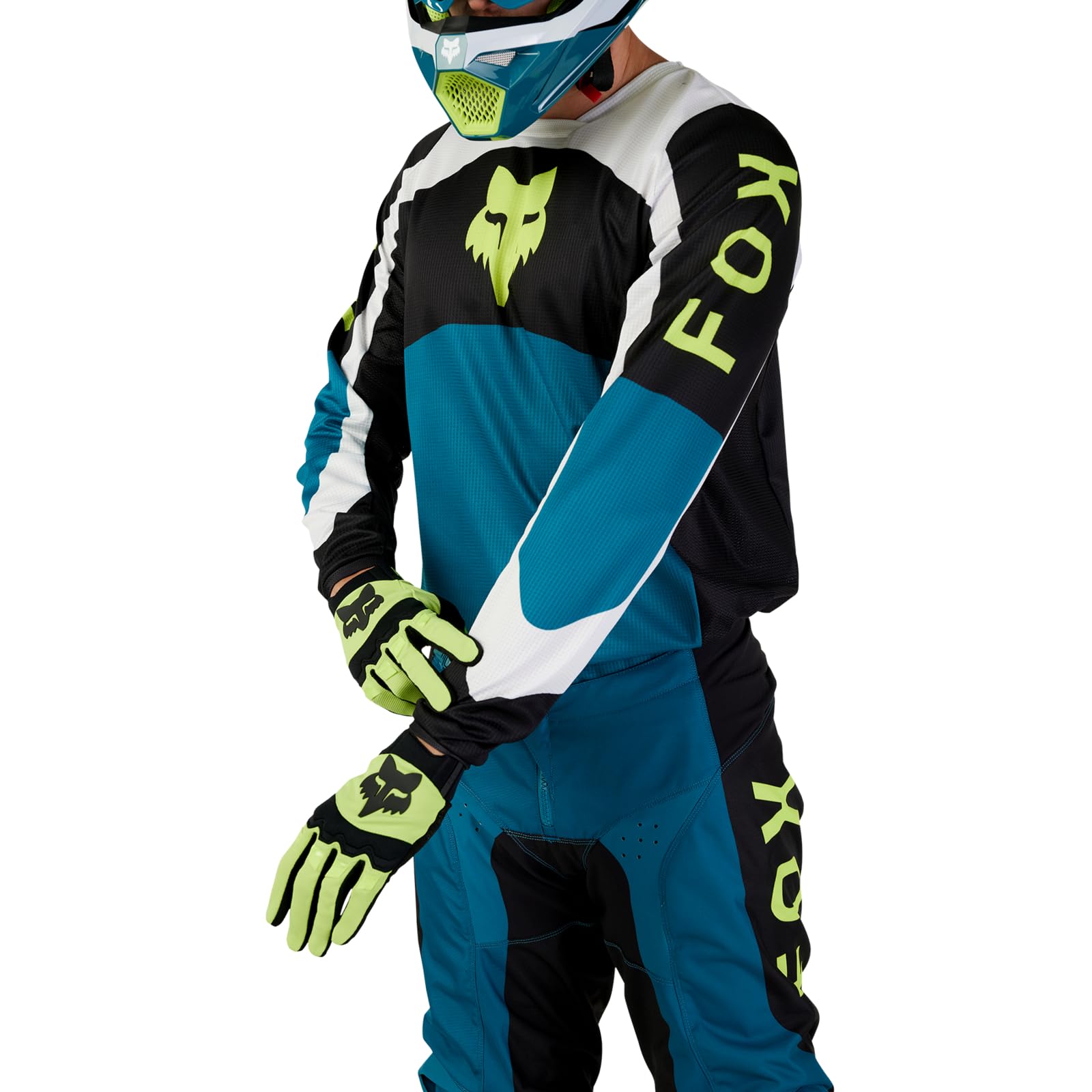 Fox Racing180 NITRO MOTOCROSS JERSEY, MAUI BLUE, Large