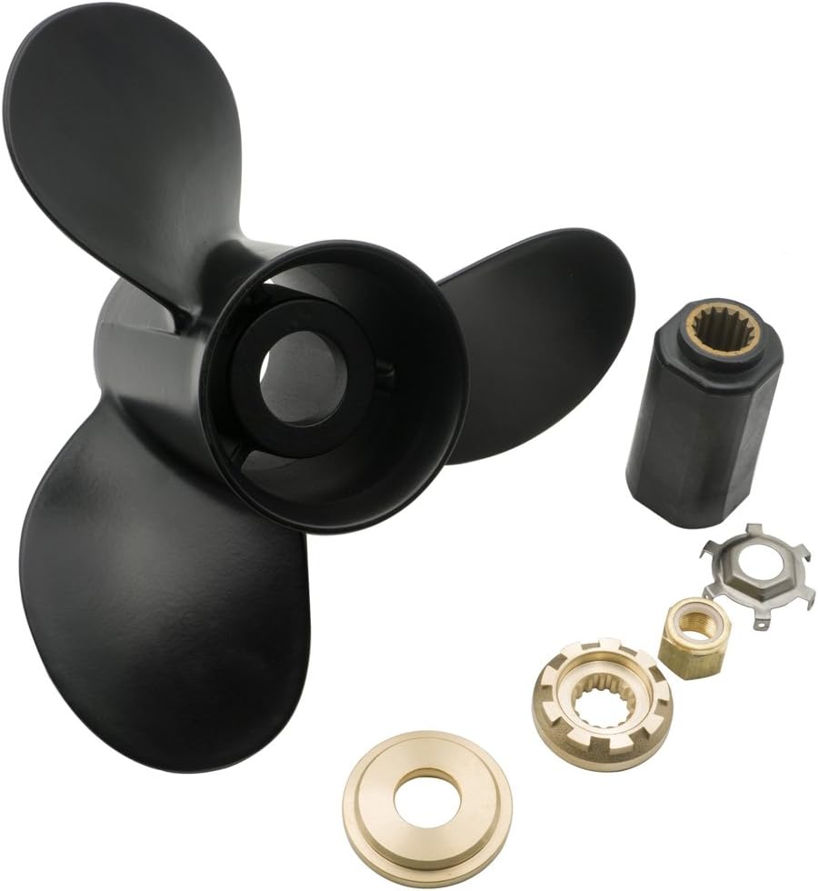 Young Marine OEM Grade Aluminum Outboard Propeller for Mercury 40-140HP(15 Spline Tooth)