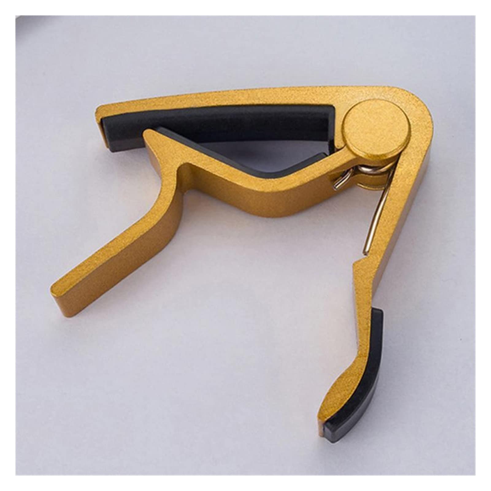 Uniwersalne akcesoria do gitary Capo Zmień klucz zaciskowy Stop aluminium Metal Acoustic Classic Guitar Capo na części do gitary, gitara Capo (kolor: czerwony) (czarny)