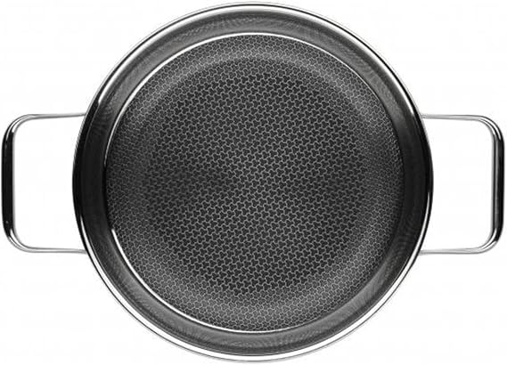 WMF Profi Resist service / pan 24 cm induction, multi-layer material coated, honeycomb structure, stainless steel handle, oven resistant