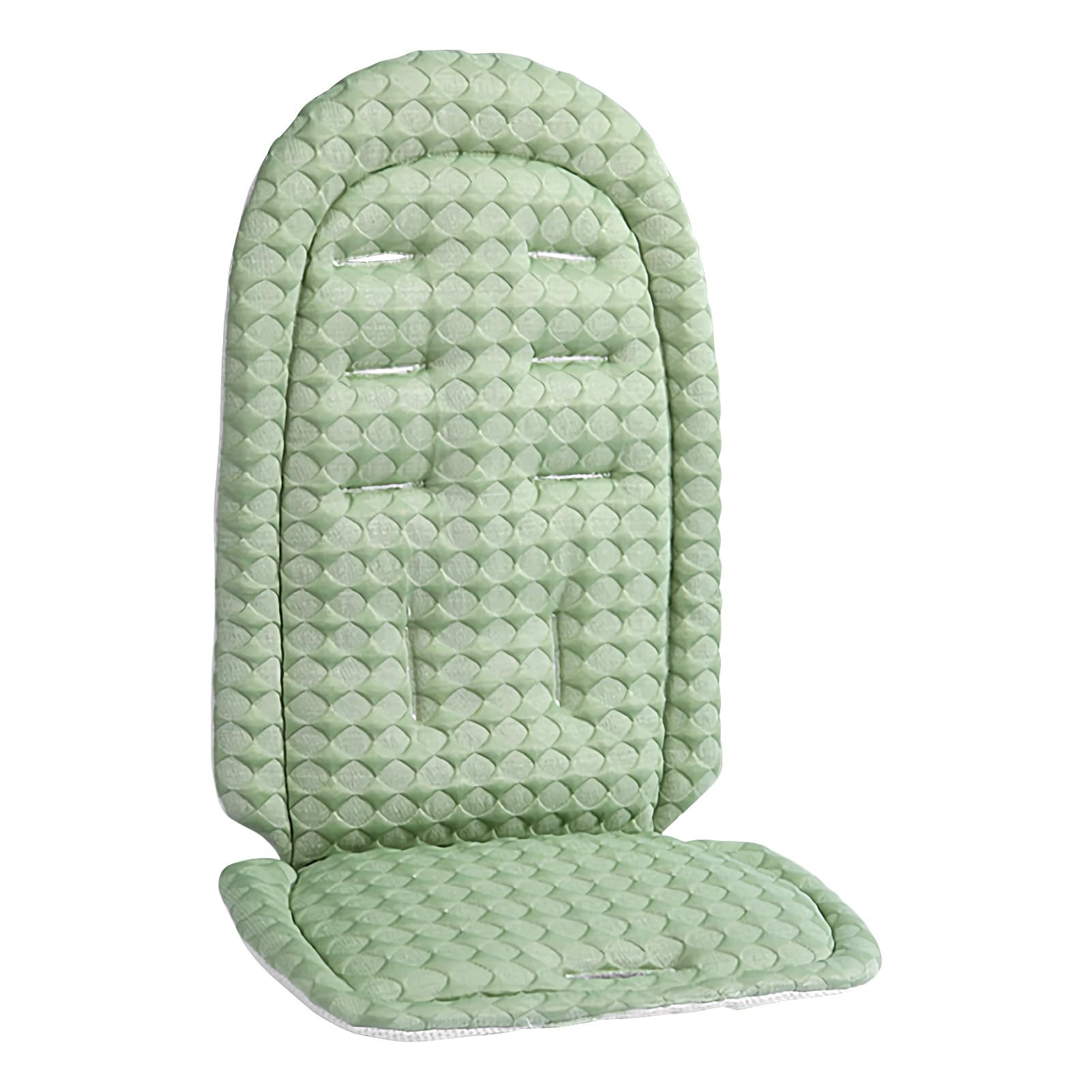 Streysisl Stroller Padding Cushion, Stroller Liner Pad, 36X64cm Soft Pushchair Replacement Pad, Reversible Breathable Seat Mat for Pram Pushchair All Season
