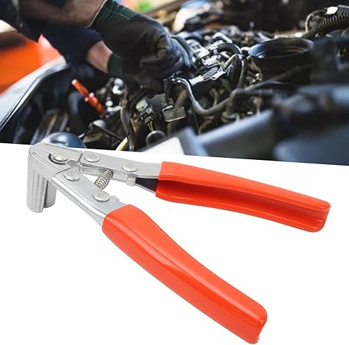 Miniatura 6 de Alicates de batería Alicates para terminal de batería, cabeza en ángulo, construcción robusta, separador de terminales de batería roja, aleación de