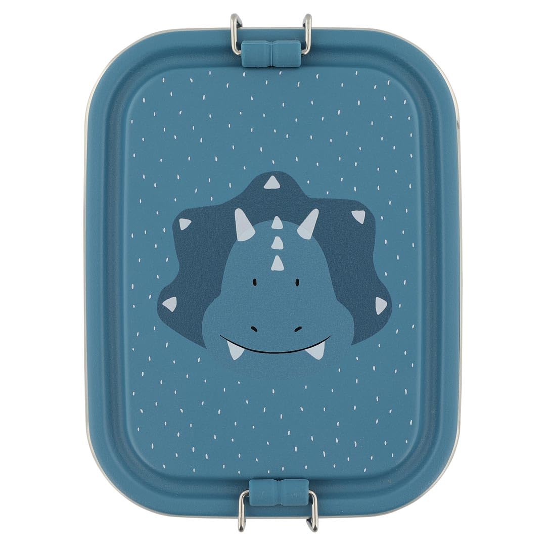Trixie - Boîte à Repas pour Enfants en Acier Inoxydable - Petit Modèle (Mr. Triceratops)