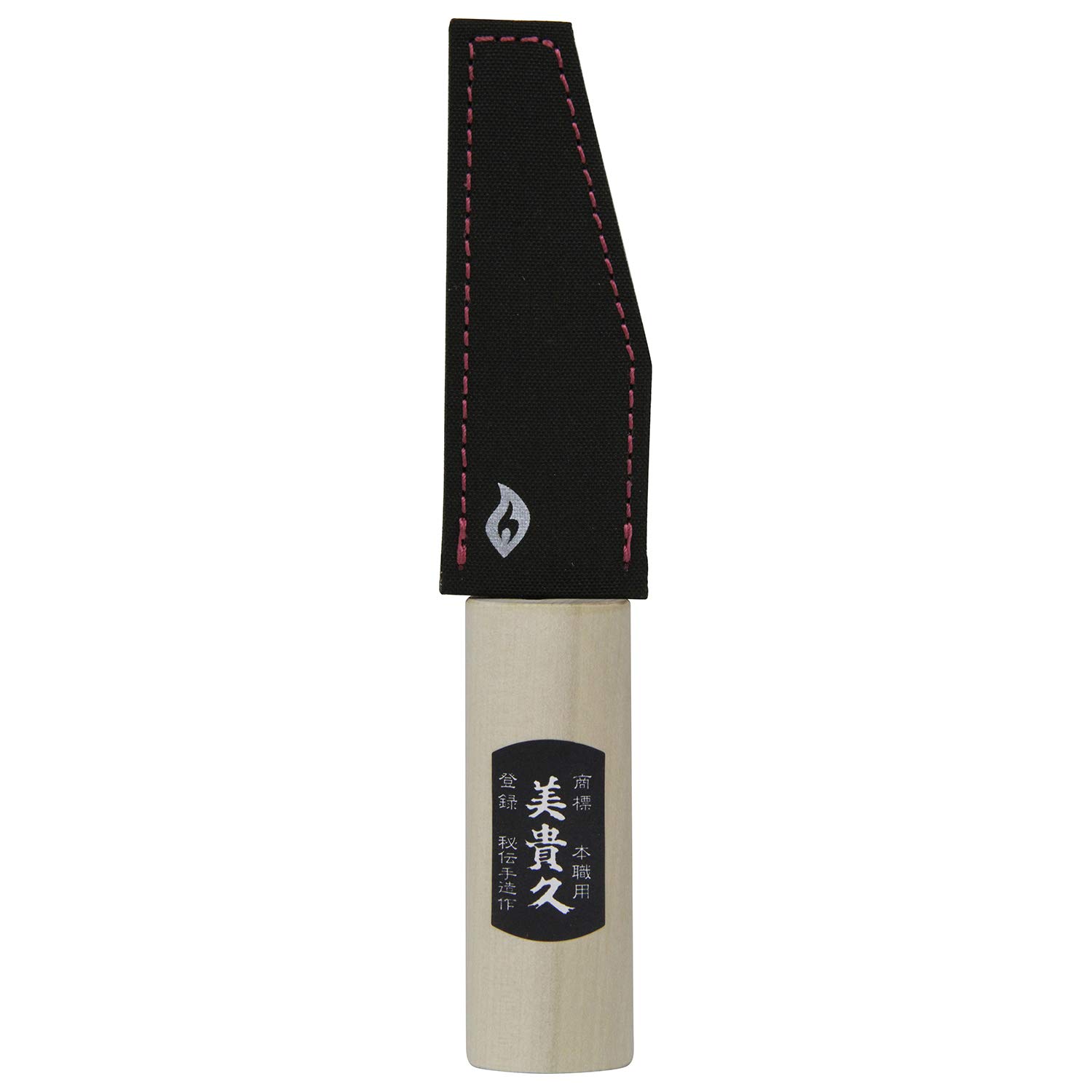 Amazon | 美貴久 田主丸型接木小刀 サック入 26-105B 黒打 105mm