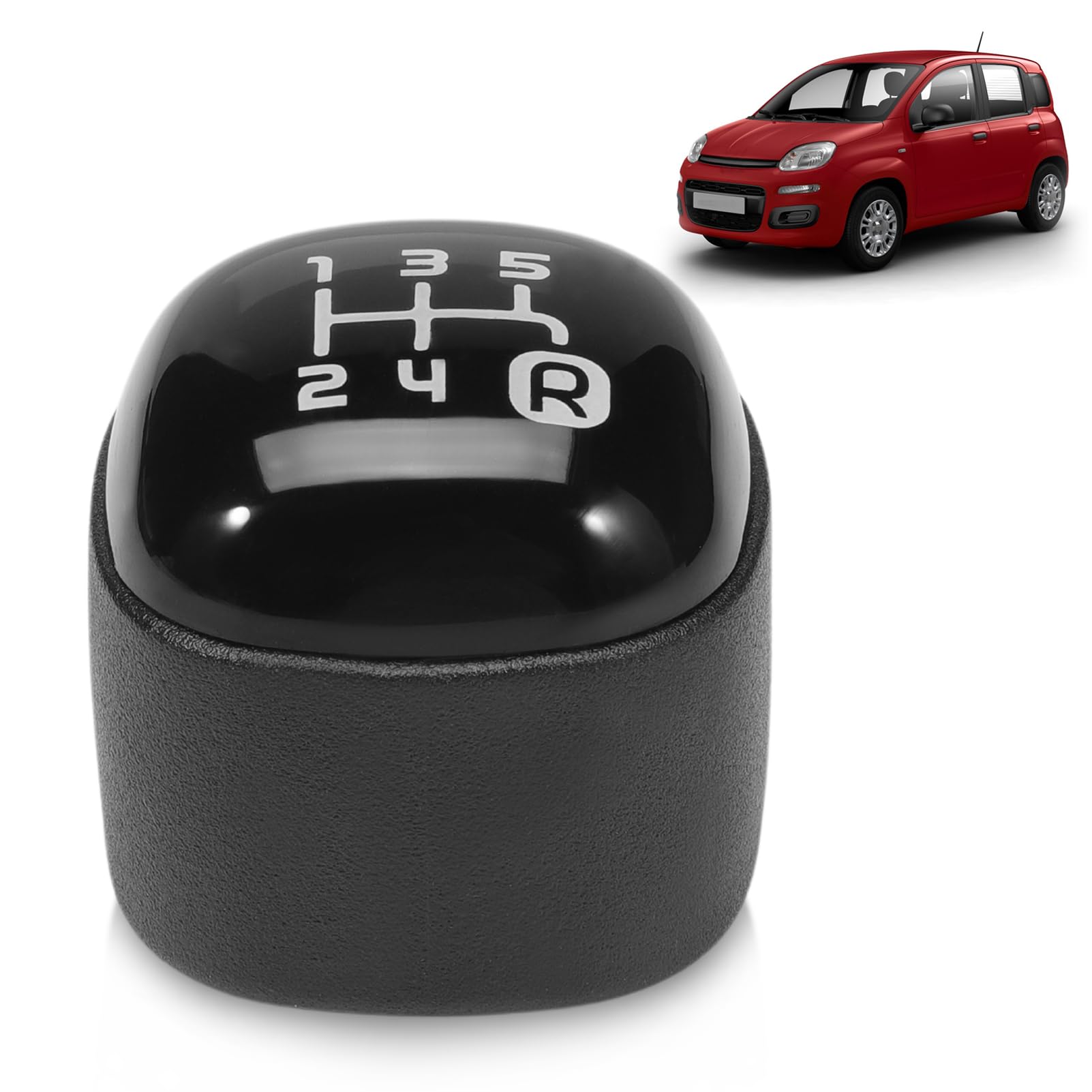 Pomello del cambio a 5 marce, ricambio per Panda 169 2011 2102 2013 2014 2015, pomello del cambio auto 502942700